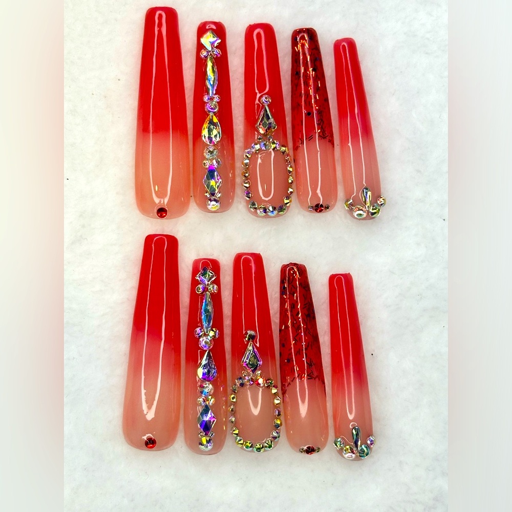 Ombré press on nails